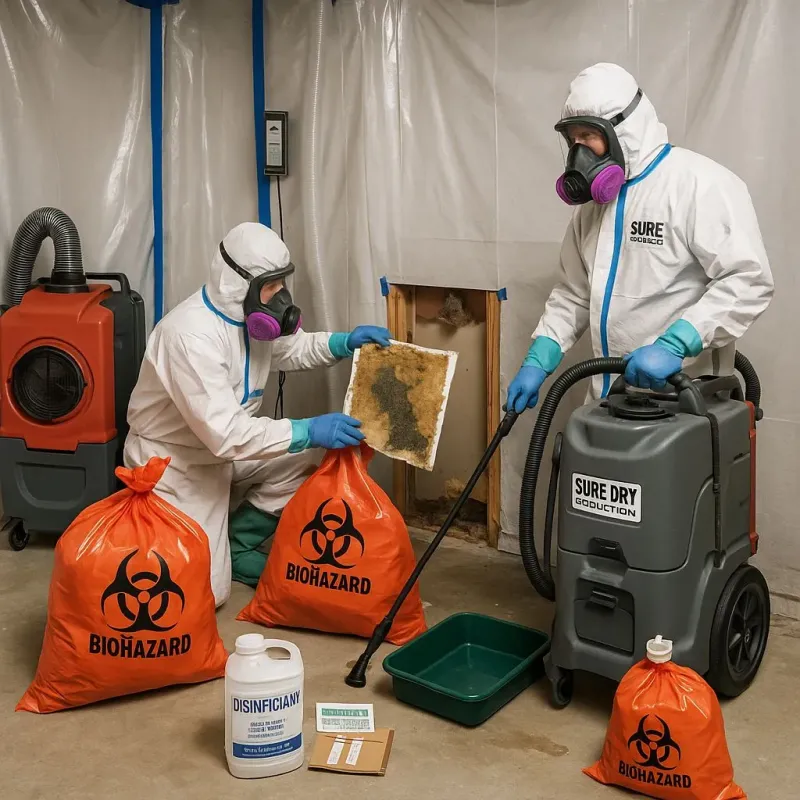 Contaminated Water Handling Protocols process in Van Lear, KY